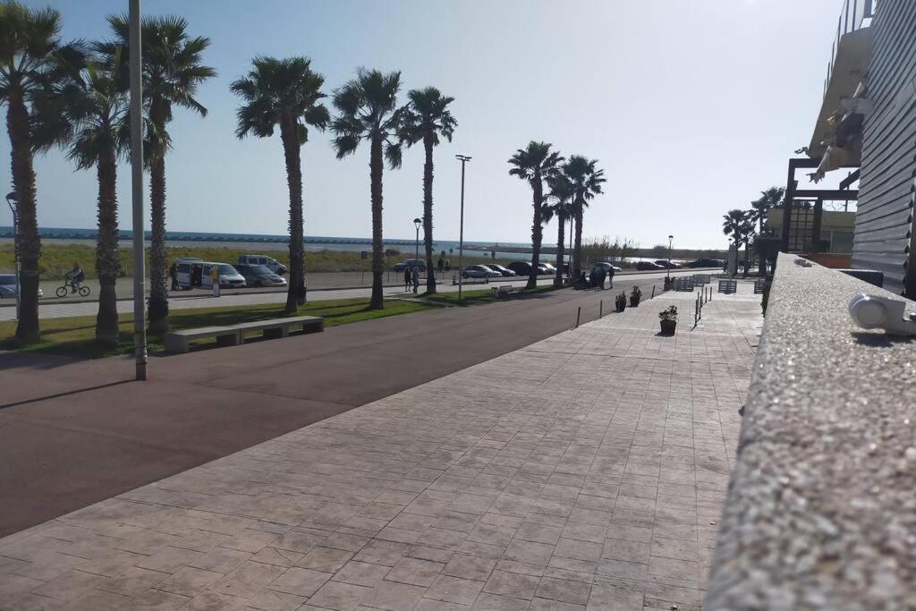 Apartamento Para 5 Personas Frente Al Mar Con Piscina Y Parking كوبيليس المظهر الخارجي الصورة